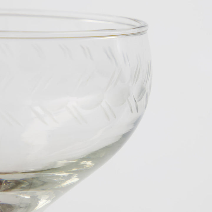 Cocktail glass, Clear