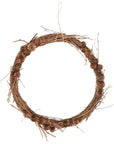 Natural wreath with cones