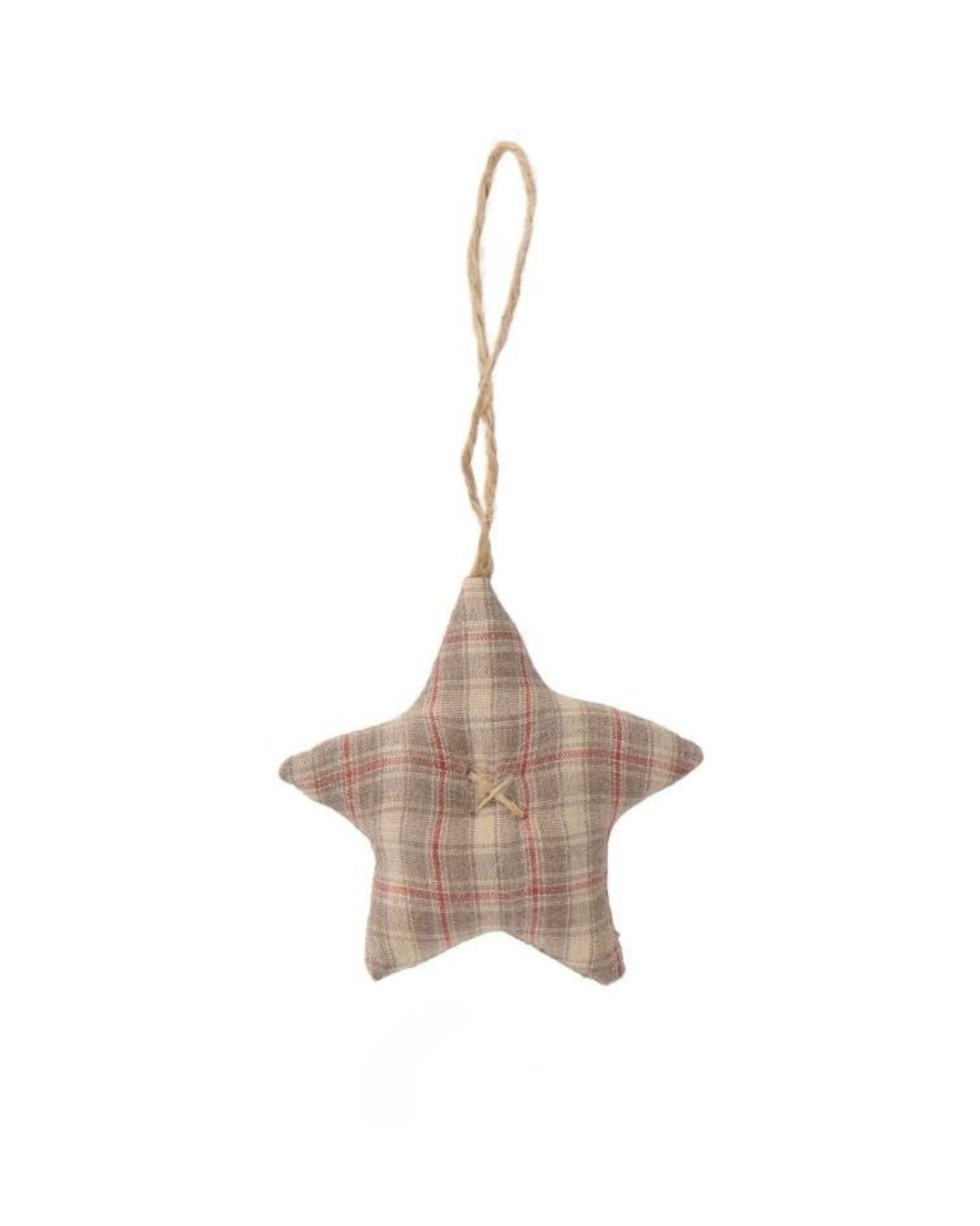 Hanging fabric stars