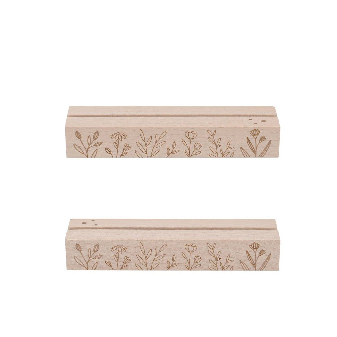 Card and flower holder flower meadow