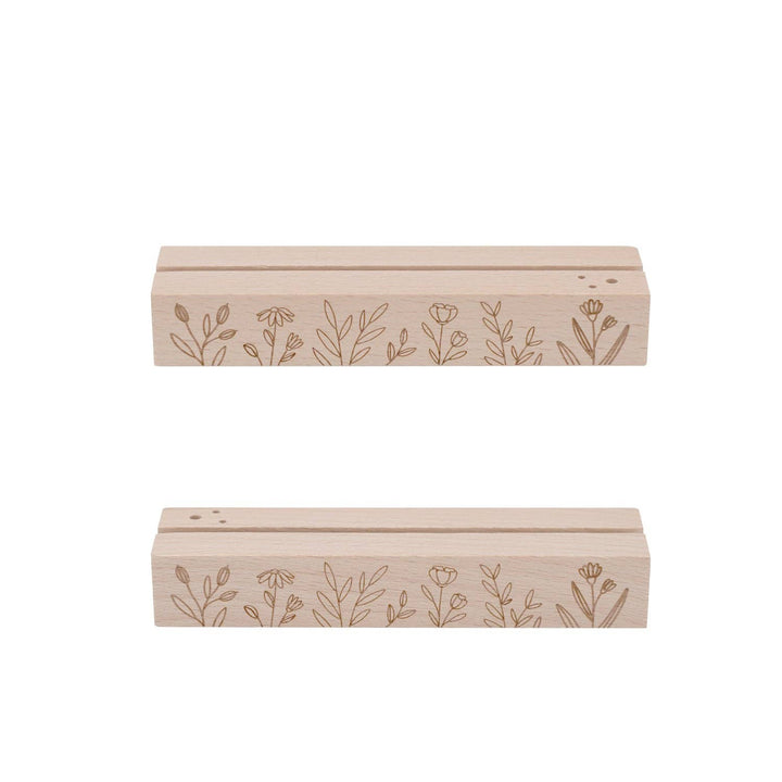 Card and flower holder flower meadow