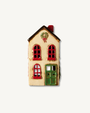 House Green Door and Wreath