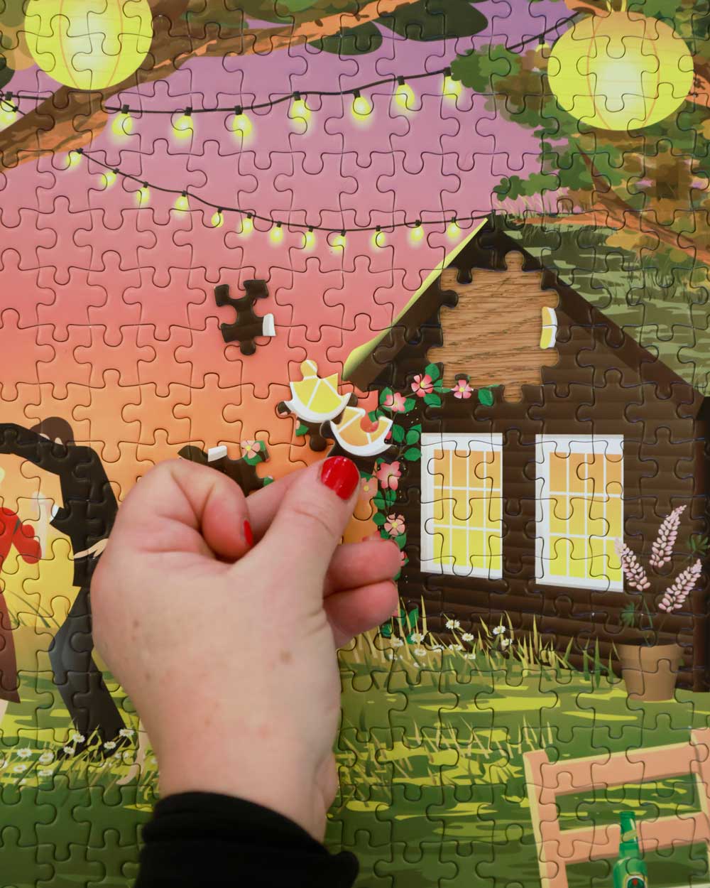 Puzzle - 1,000 piezas - Garden Party
