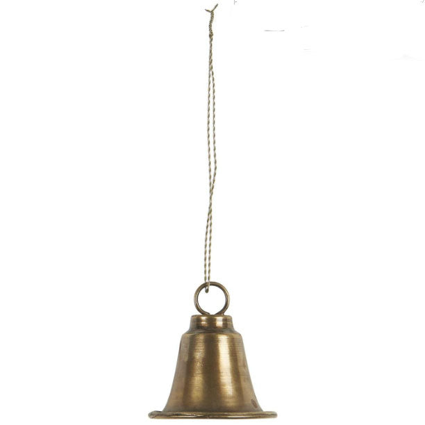Bell in antique bronze large