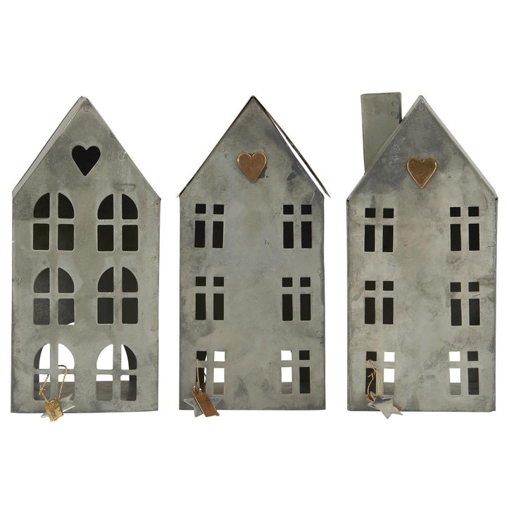Metal House for tealights