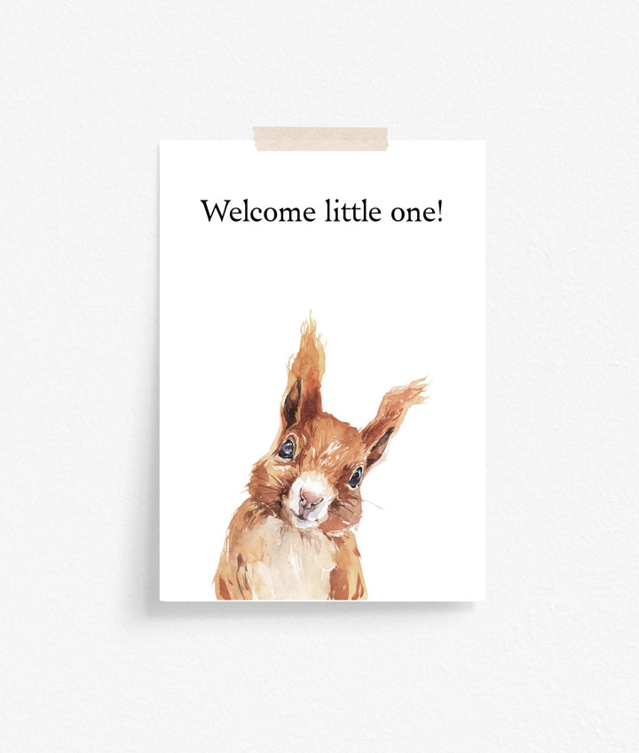 Squirrel Card