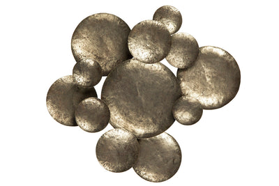 Wall Decoration Metal Brown