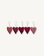 Fabric Hearts Red
