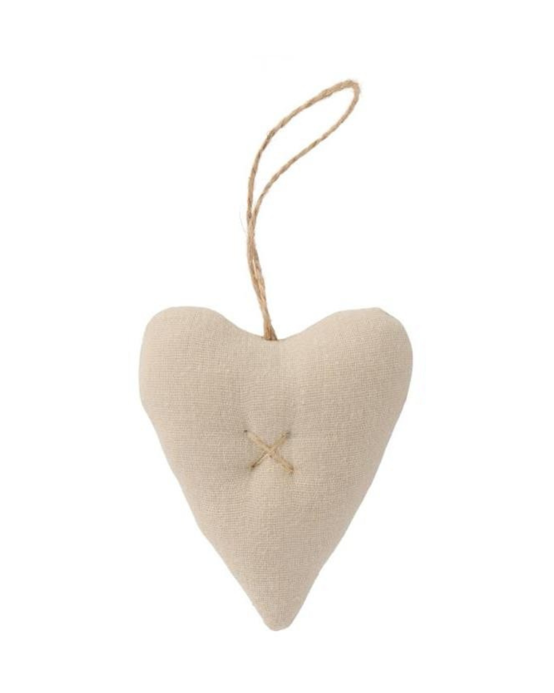 Fabric hearts red