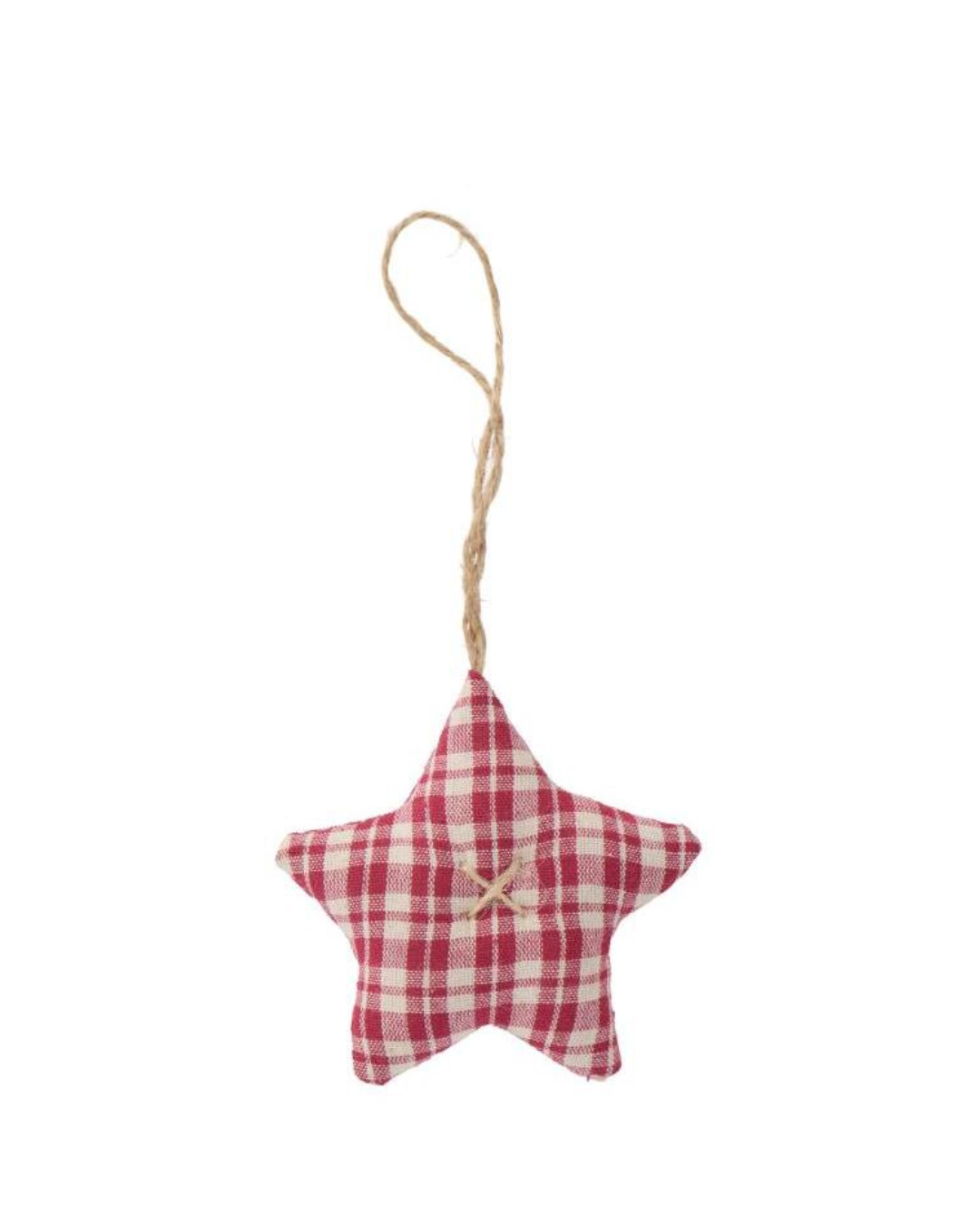 Hanging fabric stars