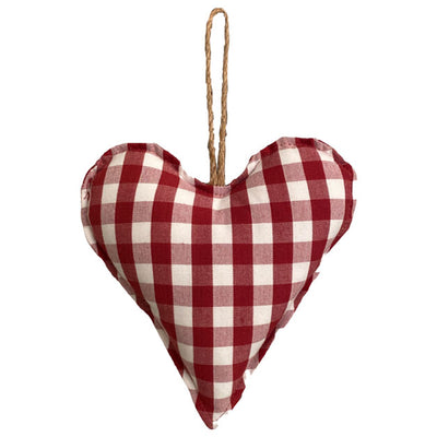 Ornament Side Heart Red
