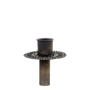 Candle holder for bottle