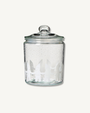 Glass jar Santa's helpers