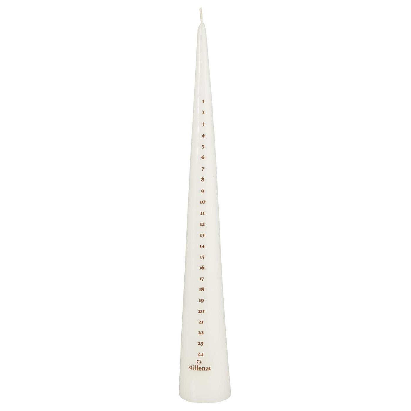Christmas Advent Candle Conical