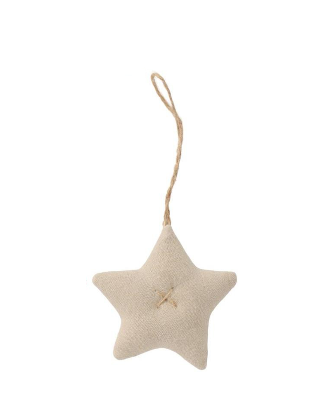 Hanging fabric stars