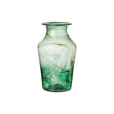 Vaso de Vidro Verde - Cônico