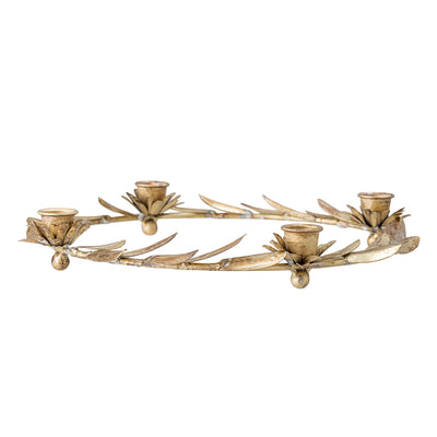 Leonetta Advent Candle Holder, Brass, Metal