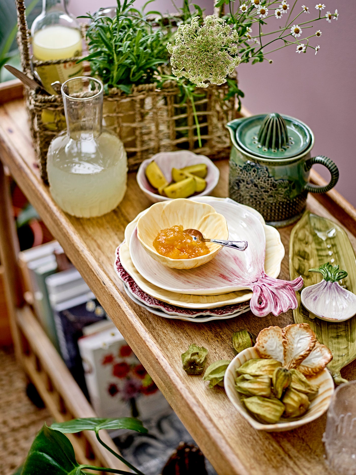 Mimosa Bowl, Yellow, Stoneware