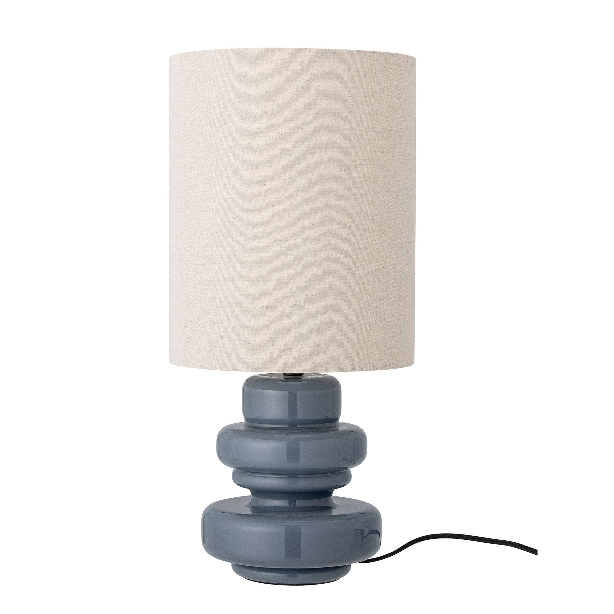 Glass Table Lamp, blue