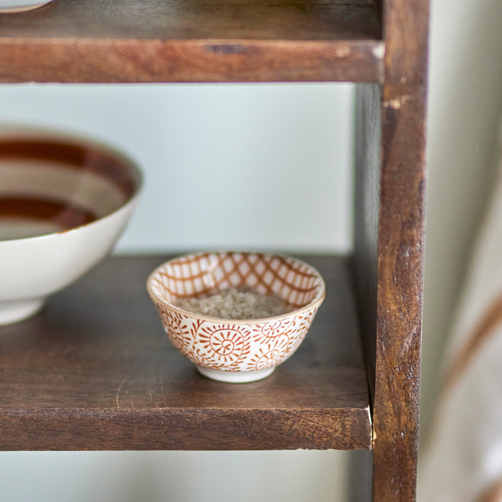 Orange Maple Bowl Stoneware