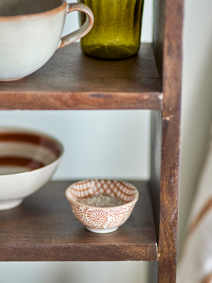 Orange Maple Bowl Stoneware