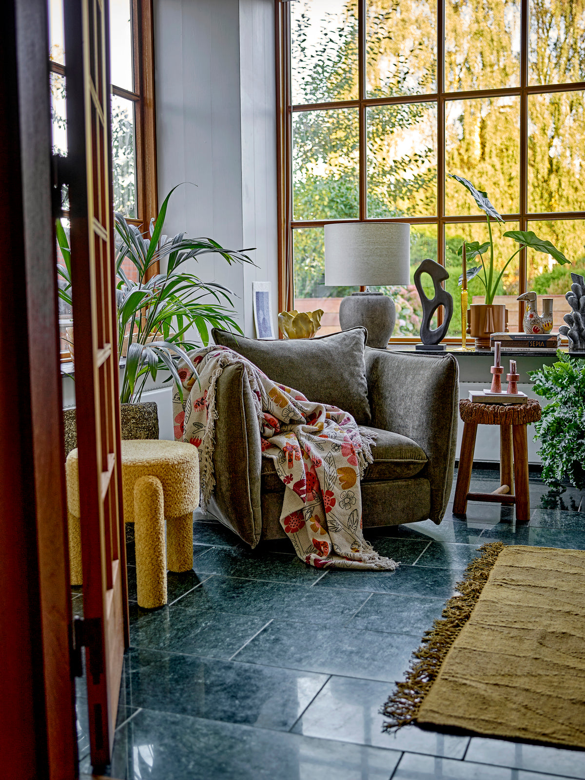 Vivielle Throw - Nature