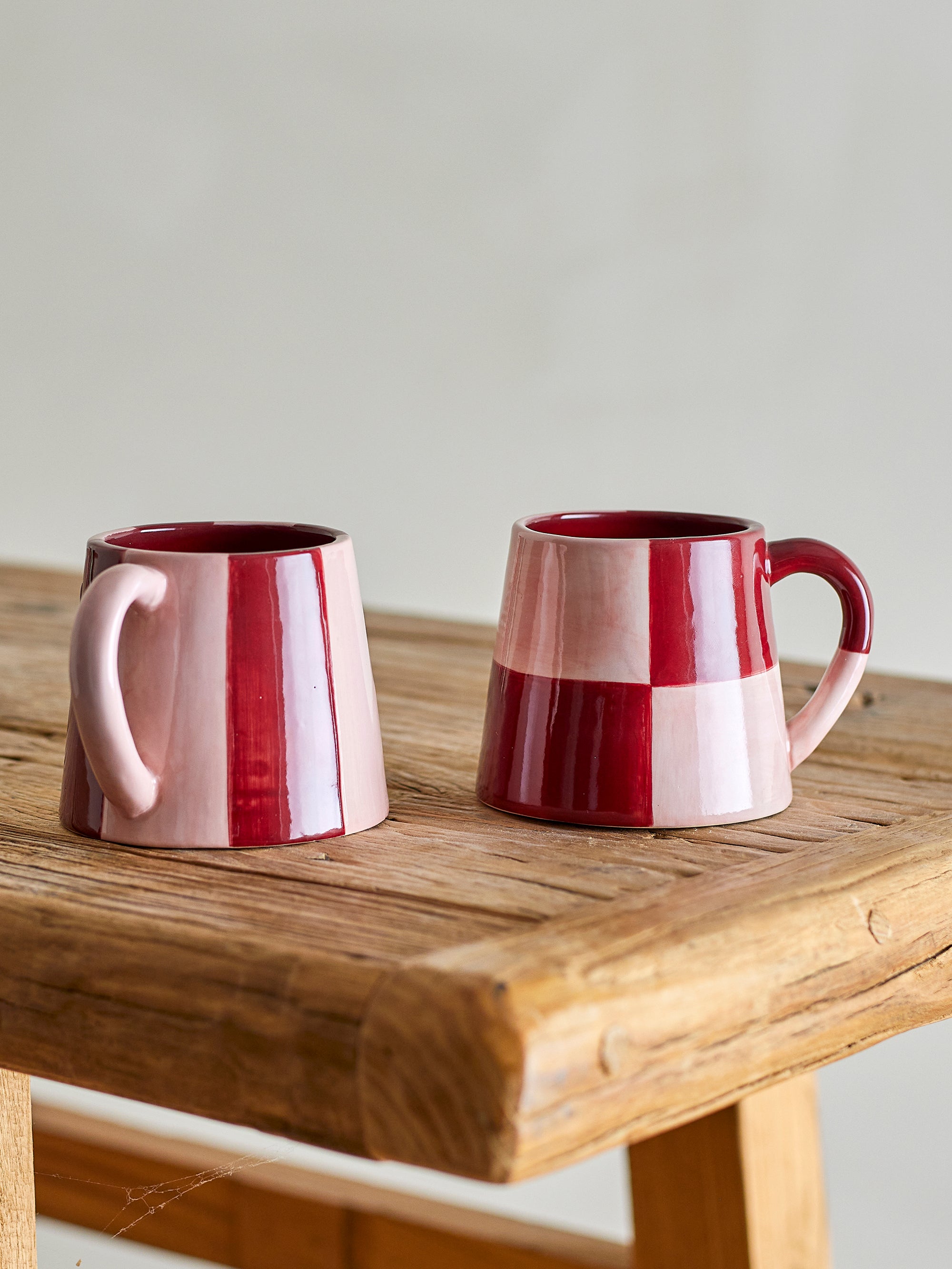 Floki Mug, Rose checkered