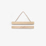 Colgador magnético pequeño de madera de 18 cm para láminas de arte