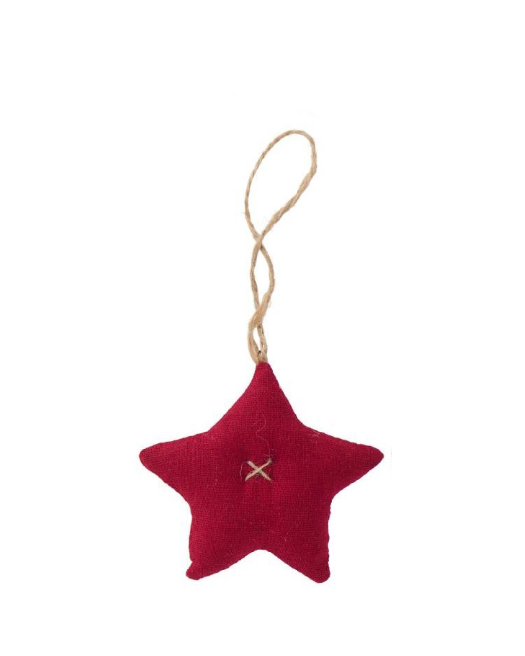 Hanging fabric stars