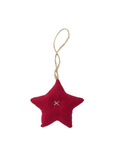 Hanging fabric stars