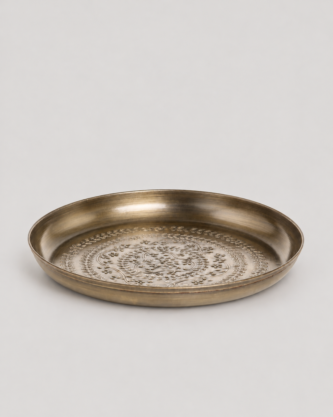 Metal Tray with pattern