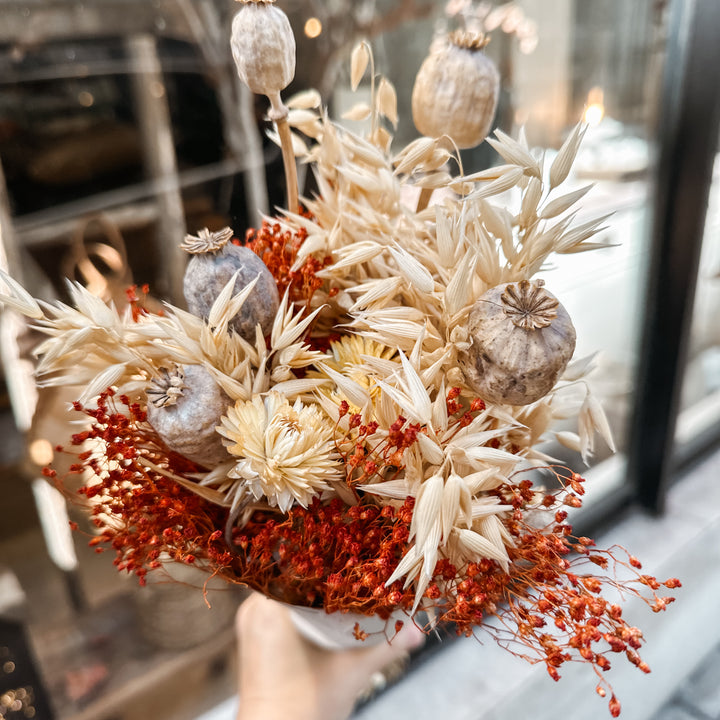 Autumn dried bouquet