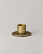 Candle holder - Brass flat base for 2.2cm candle