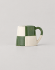 Floki Mug, Green checkered