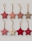 Hanging fabric stars