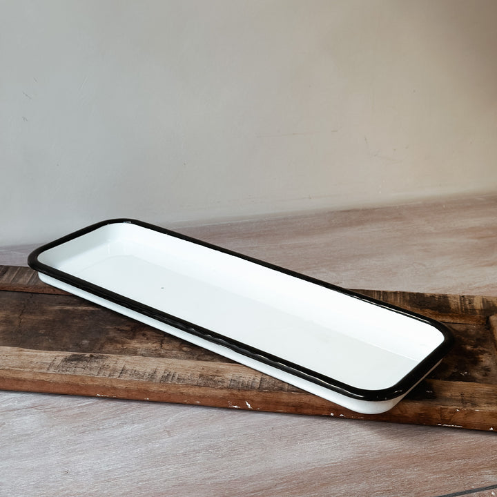 Tray Oblong Enamel