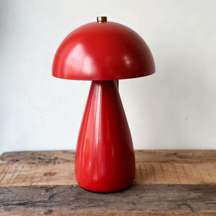 Rechargeable Mushroom Light - Red