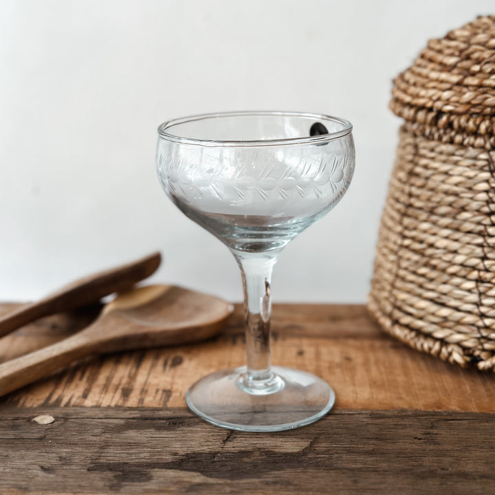 Cocktail glass, Clear