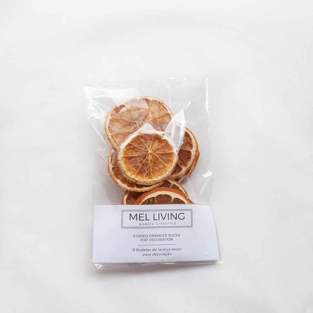 8 Dried Oranges Slices