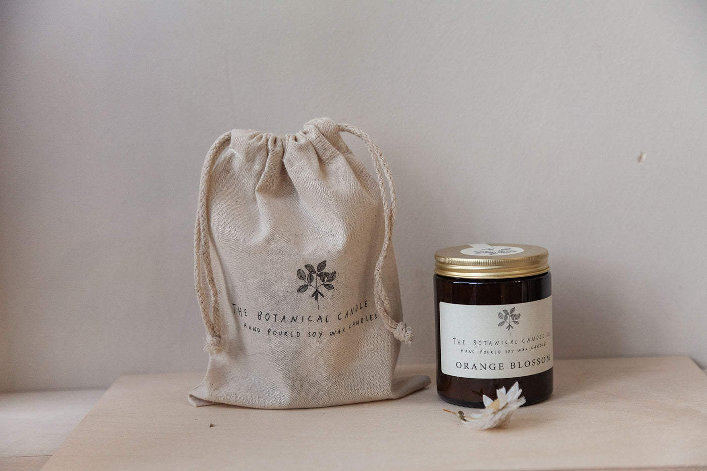 Orange Blossom Soy wax Candle