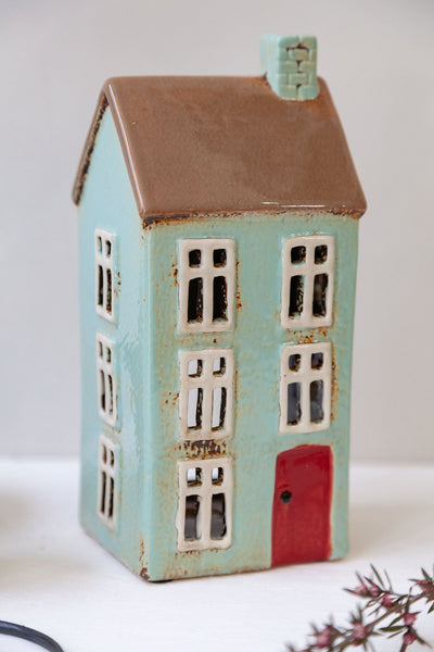 Aqua Blue House 27cm
