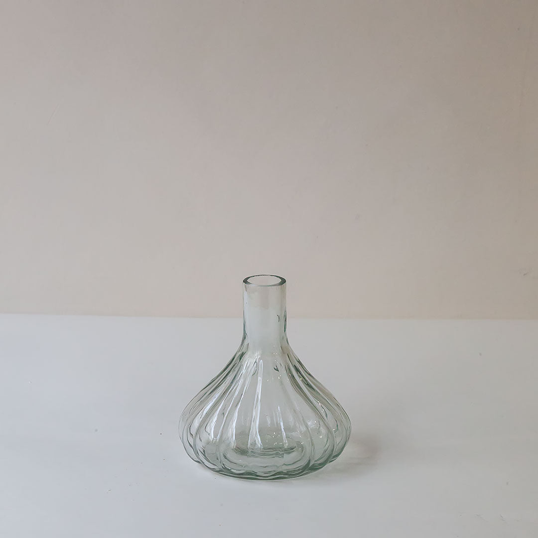 Glass Romance Vase Round