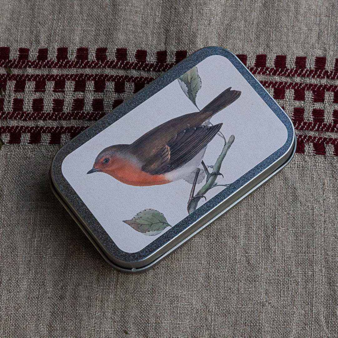 Pastille Tin - Apple/Nordic Birds Art