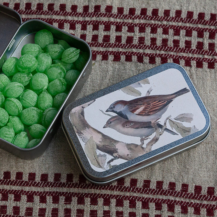 Pastille Tin - Apple/Nordic Birds Art