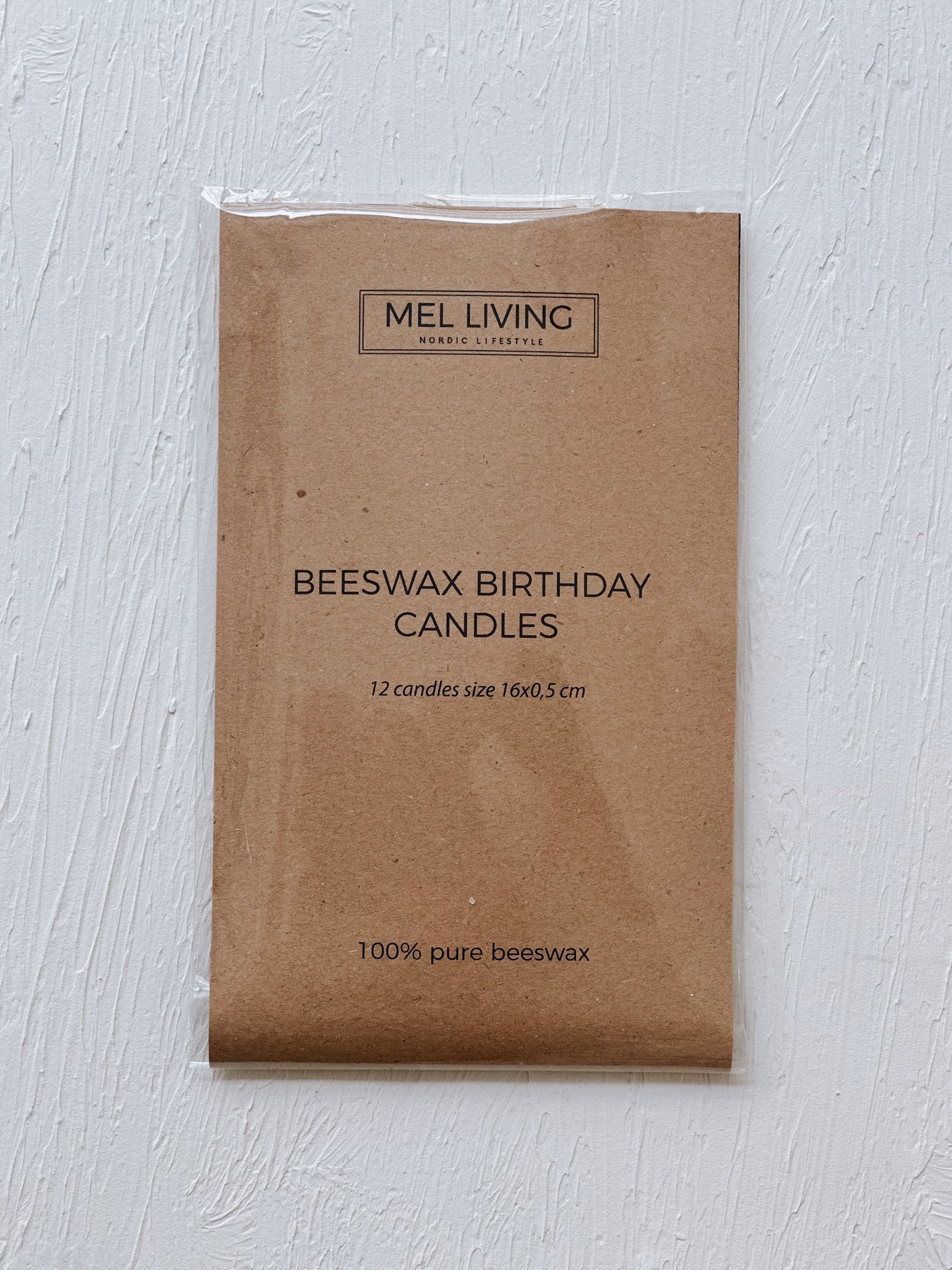 Beeswax Birthday Candles