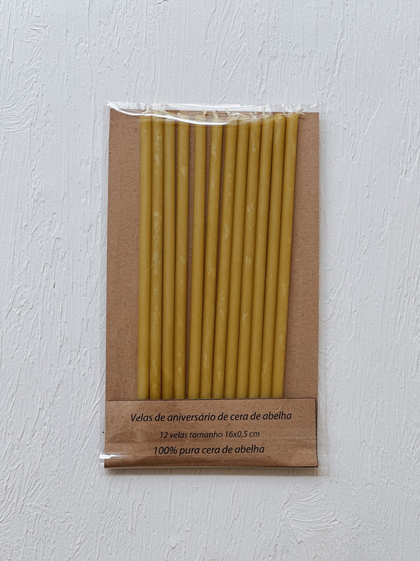Beeswax Birthday Candles