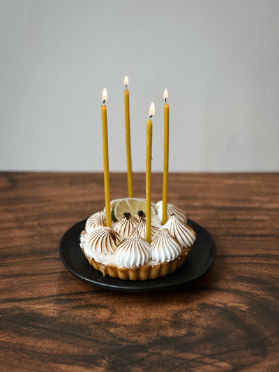 Beeswax Birthday Candles