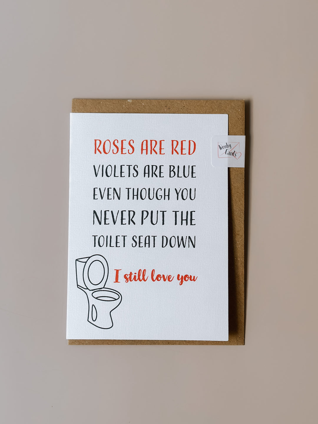 Never Put the Toilet Seat Down