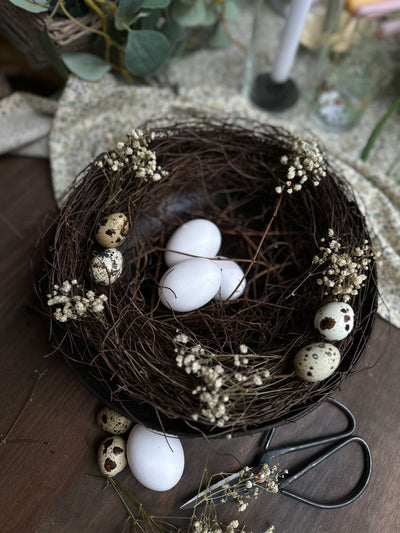 Natural twigs wreath