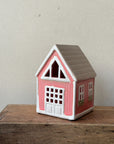 Swedish Country Ceramic House - Rose